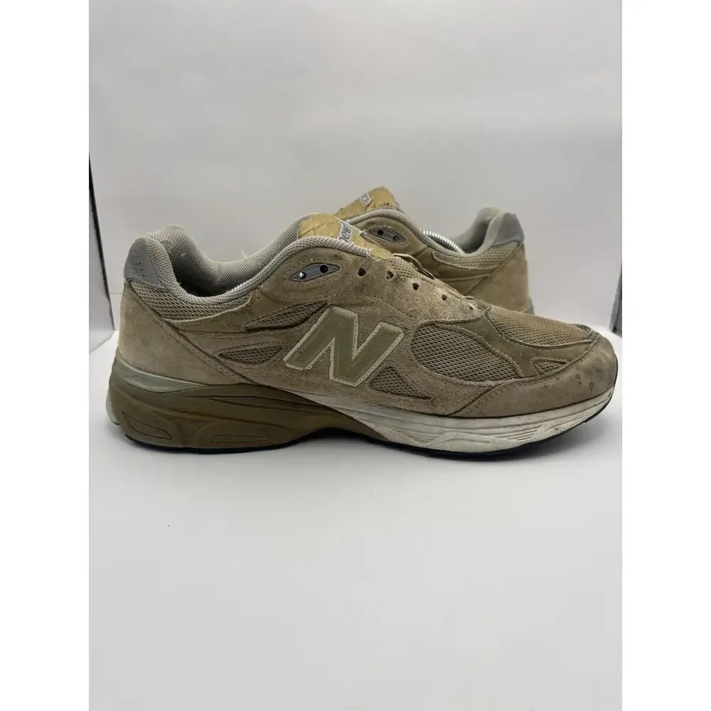 New Balance 990v3 Made In USA Beige Men Size 12 4E